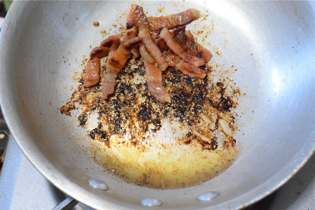甘栗のカルボナーラ〜モンブランの秋パスタ