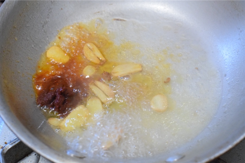 トマトの納豆ペペロンチーノのレシピ