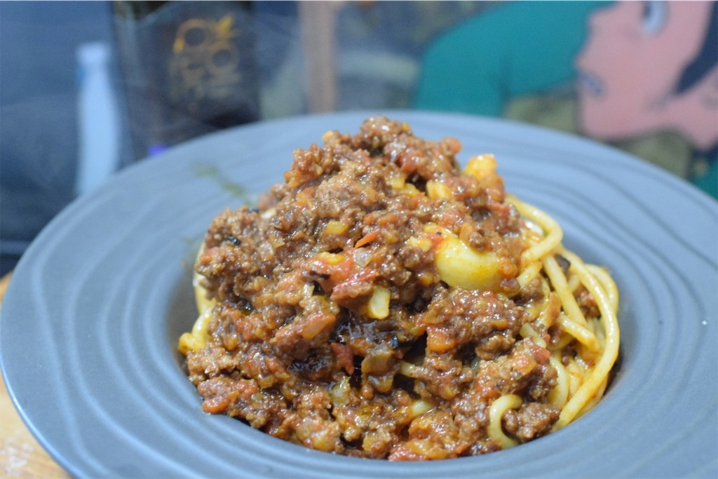 ボロネーゼ〜ミートソースを英雄のパスタに