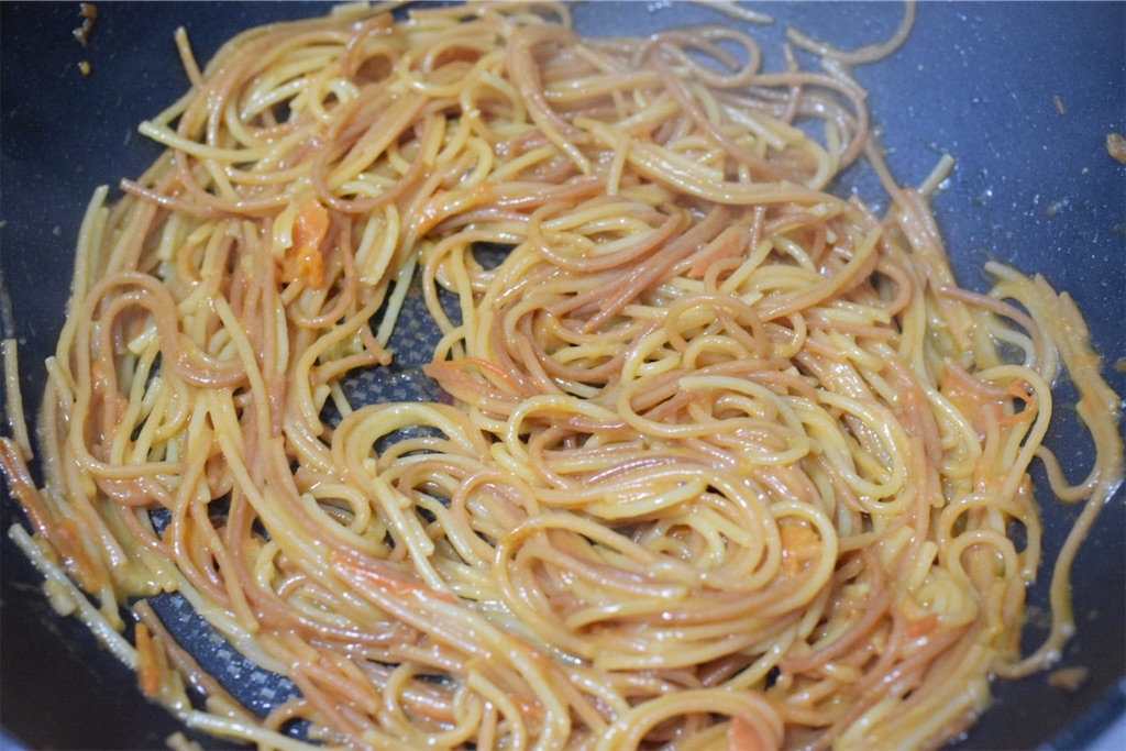 暗殺者のパスタ（和風）のレシピ