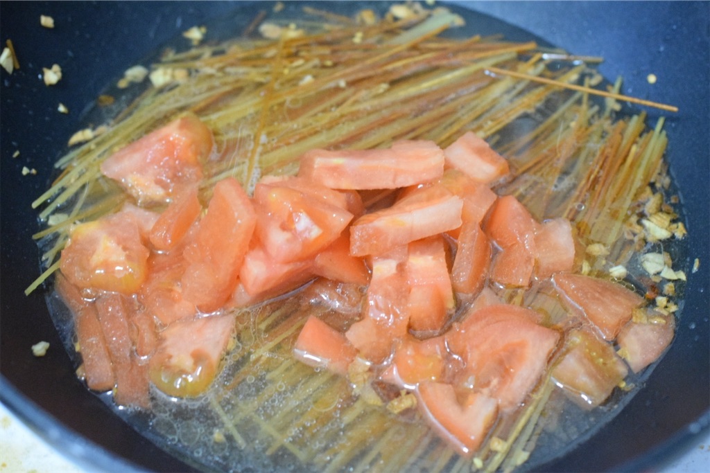 暗殺者のパスタ（和風）のレシピ