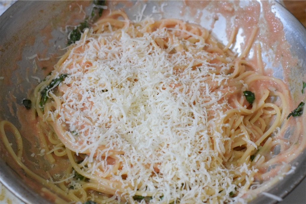 ワンパンたらこスパゲッティ（和風出汁）
