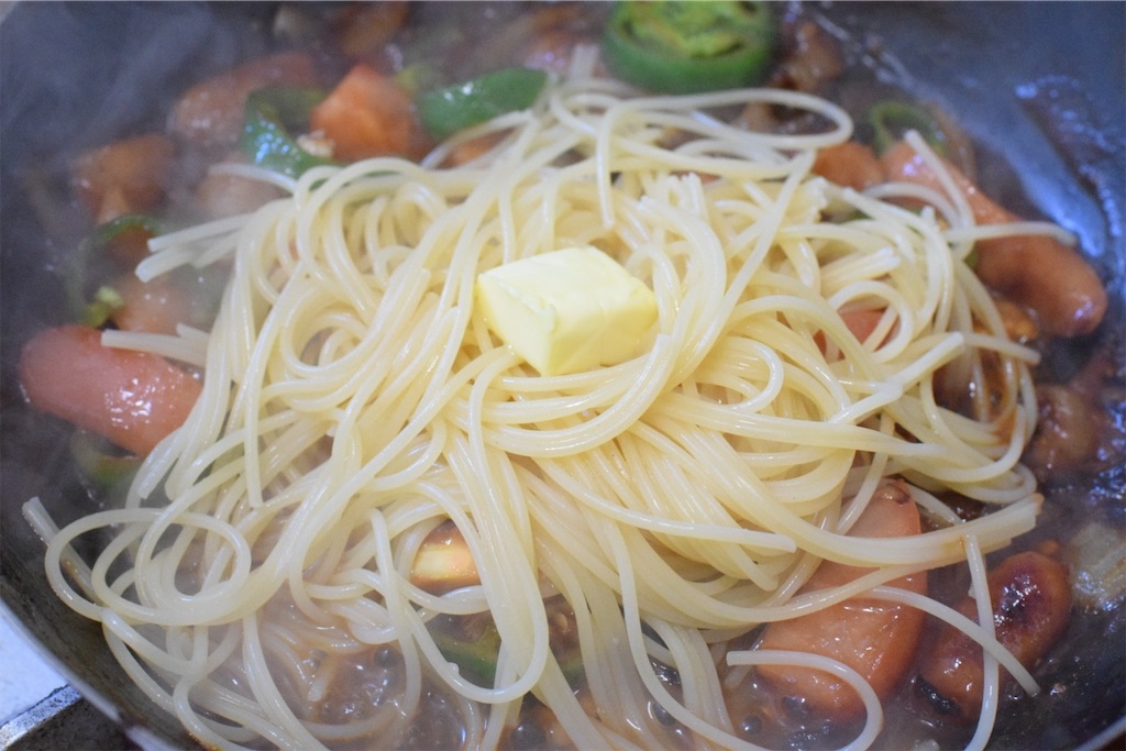 ナポリタンのレシピ