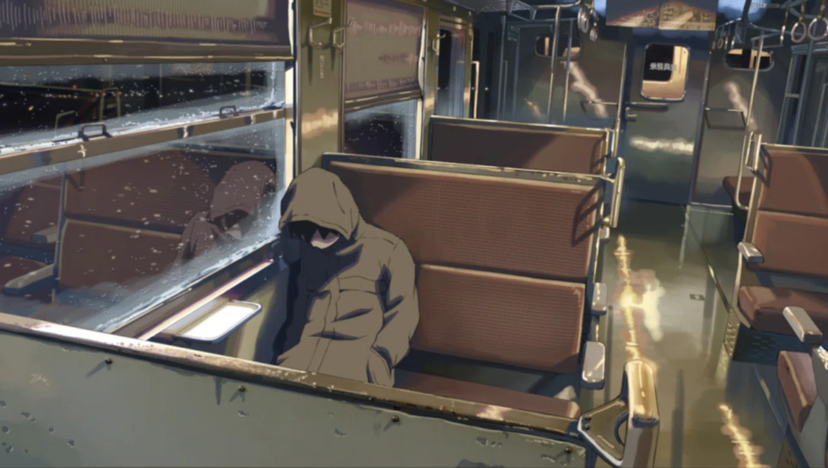 秒速5センチメートルの『電車』『カブ』