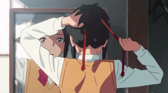 『君の名は。』の髪