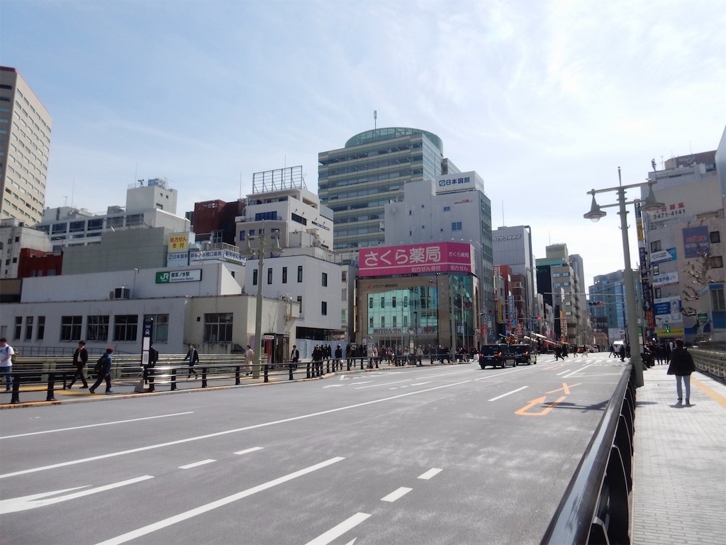 すずめの戸締まり舞台を旅する〜神戸三宮、御茶ノ水、御茶ノ水駅（お茶の水橋口）