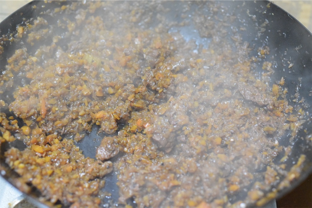 東出昌大の鹿と猪ボロネーゼを牛肉で再現