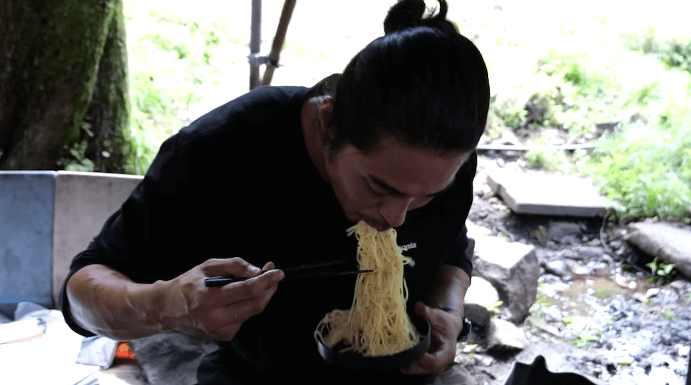 東出昌大のレモンクリームパスタ