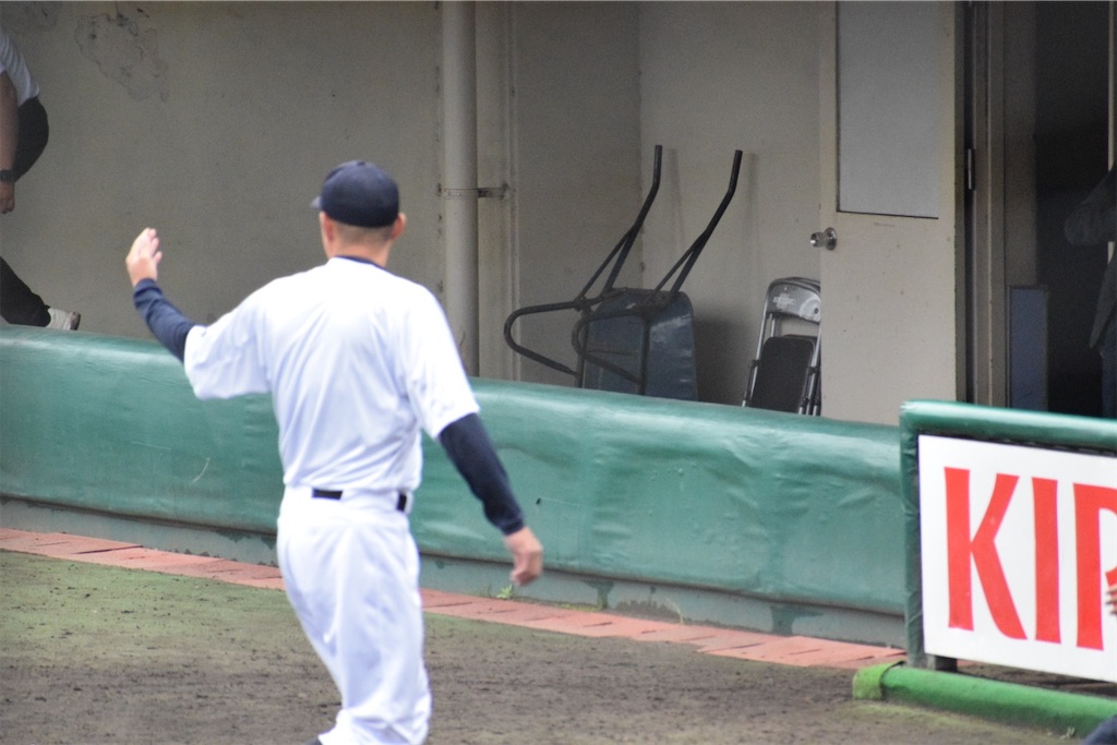 高校野球　春季大会 平安高校　川口知哉