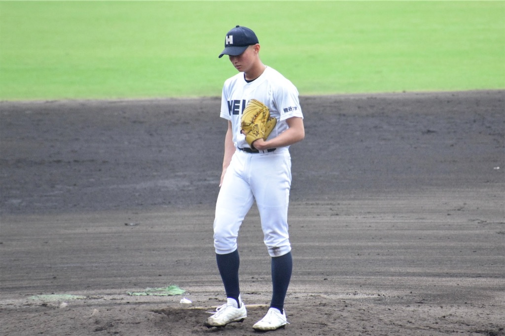 高校野球　春季大会 平安高校　川口知哉