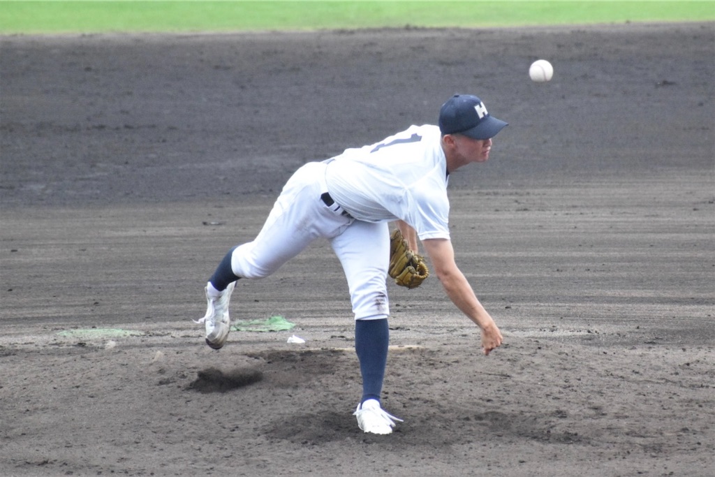 高校野球　春季大会 平安高校　川口知哉