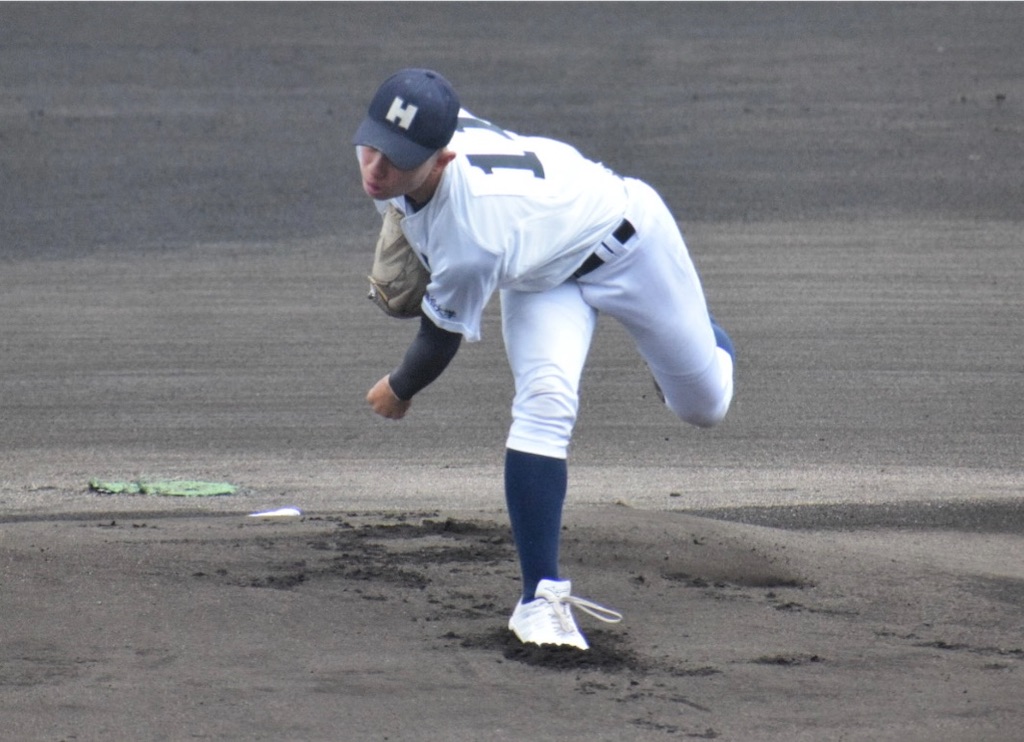 高校野球　春季大会 平安高校　川口知哉