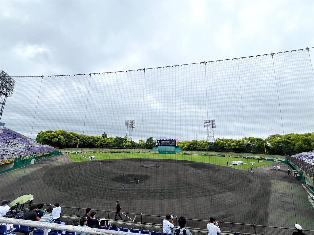 高校野球　春季大会 平安高校　川口知哉
