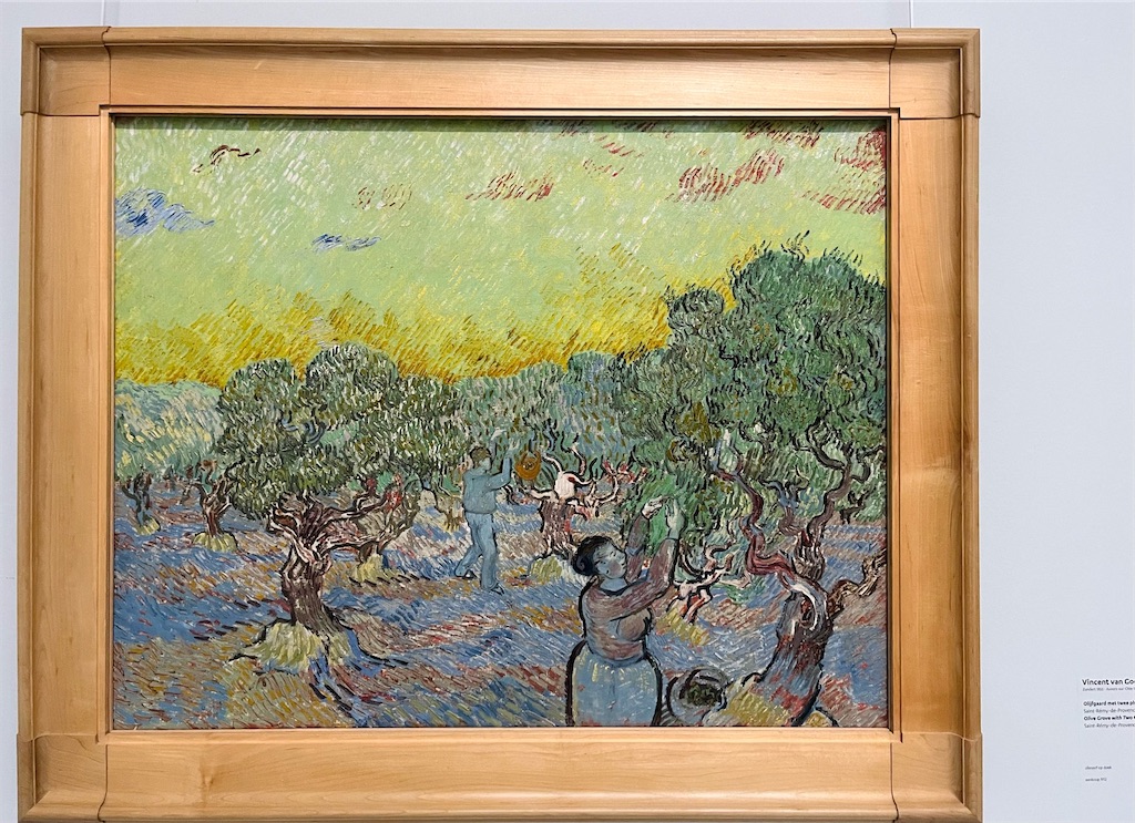 ヴィンセント・ヴァン・ゴッホ「オリーブの木」、希少画集より オリーブの木 Olive trees (Les Oiliviers). 1889. | フィン