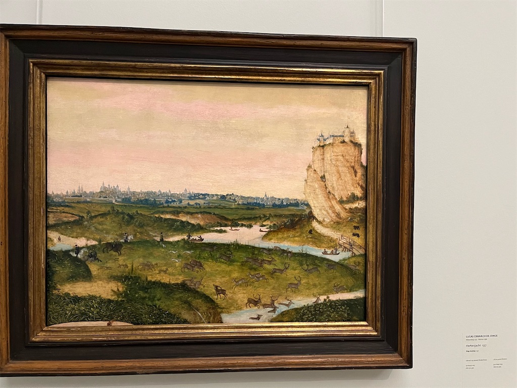 ルーカス・クラーナハ《鹿狩り》1557年