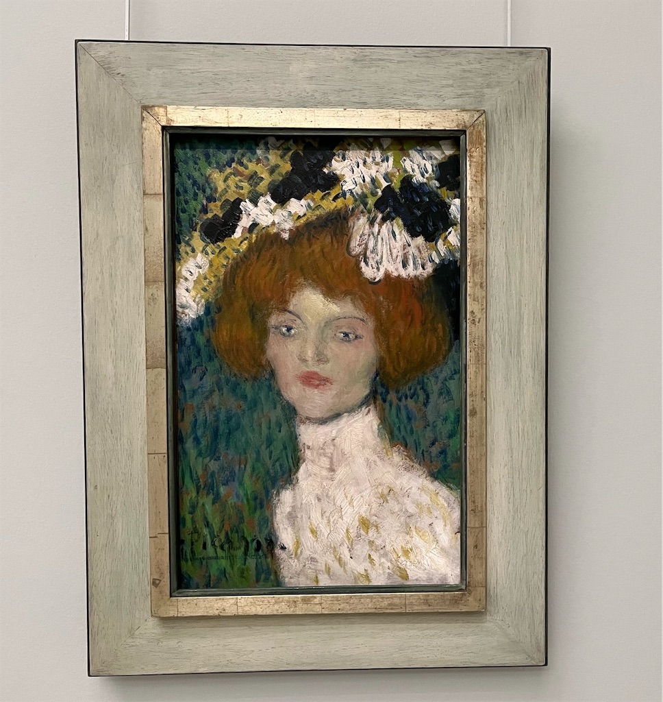 パブロ・ピカソ《若い女性の肖像》1901年