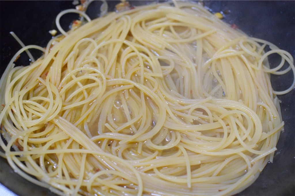 【中華風】貧乏人のパスタ（ポヴェレッロ）のレシピ