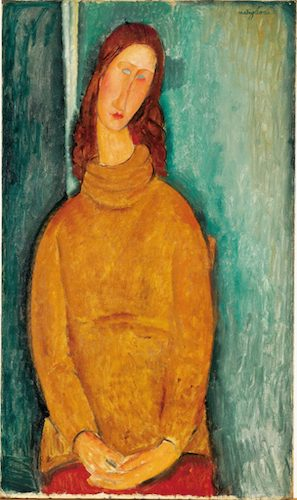 アメデオ・モディリアーニ《ジャンヌ・エビュテルヌの肖像》1919年