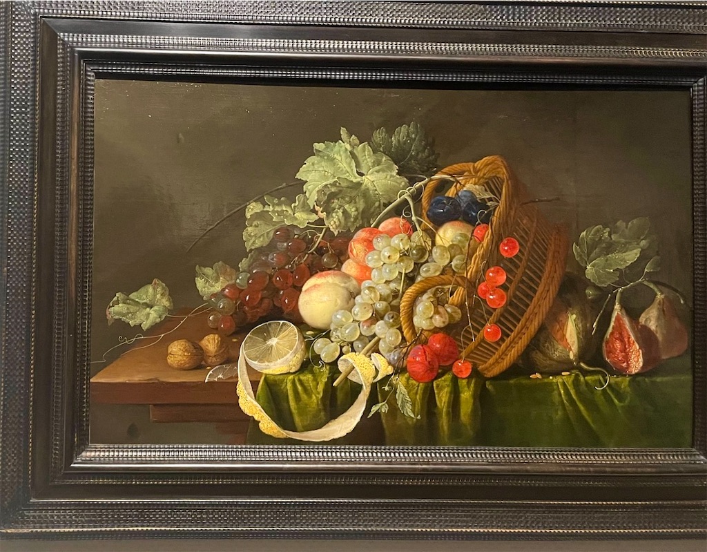 コルネリス・ド・ヘーム《果物籠のある静物》1654年頃