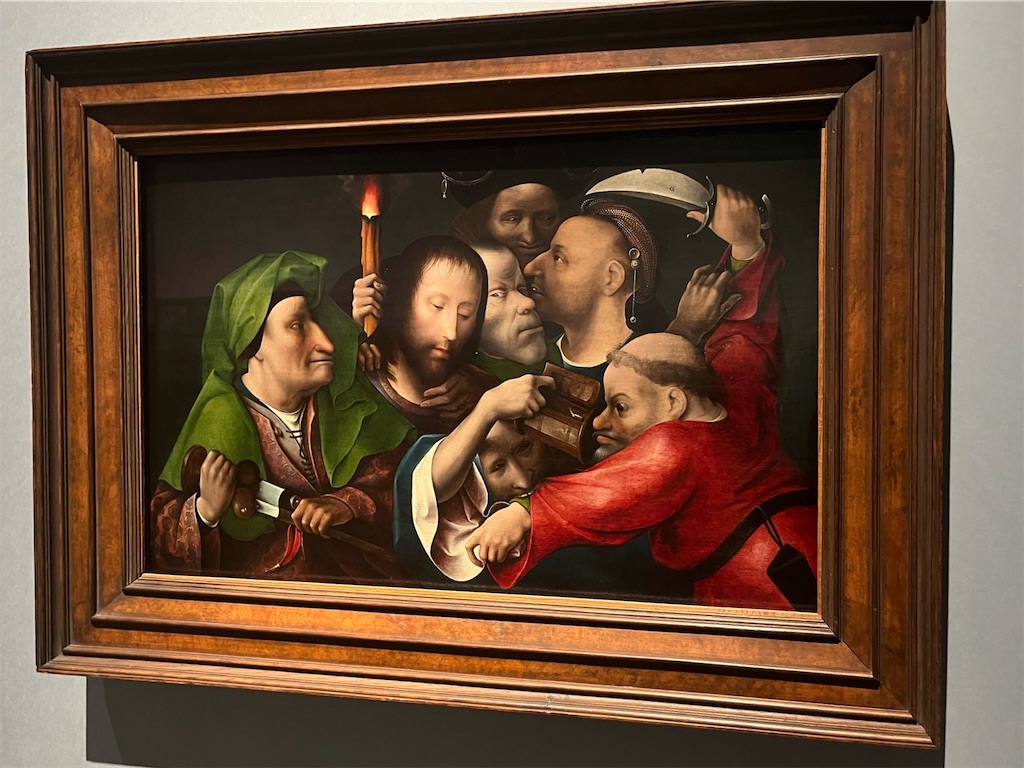 ヒエロニムス・ボスの工房《キリストの捕縛》1515年頃