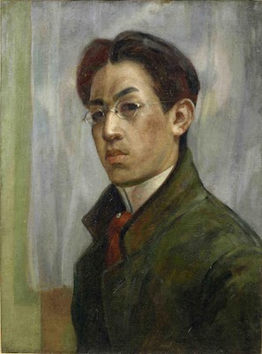 レオナール　フジタ　藤田嗣治　自画像 藤田嗣治『自画像』 - 旭川市のギャラリー・シーズ