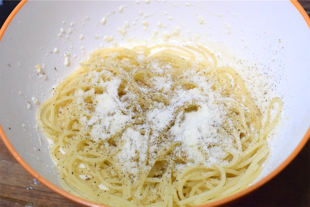 虚無クリームパスタ（豆腐）のレシピ