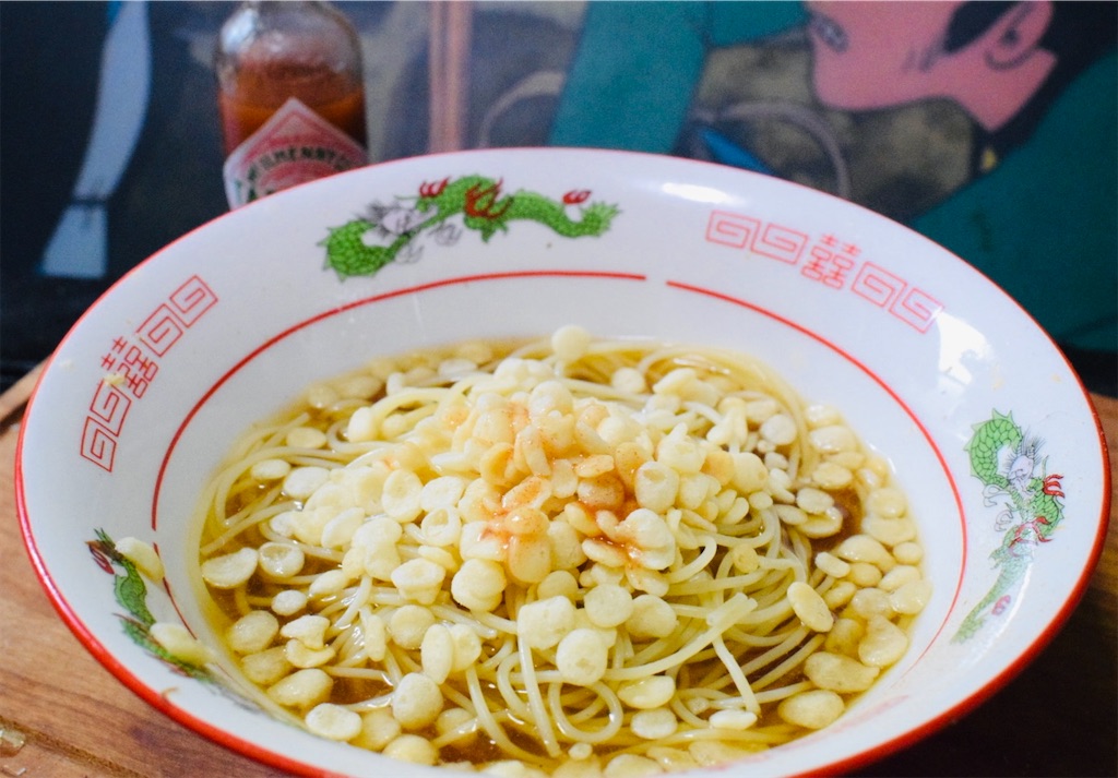 オリジナル麺つゆ冷製パスタ