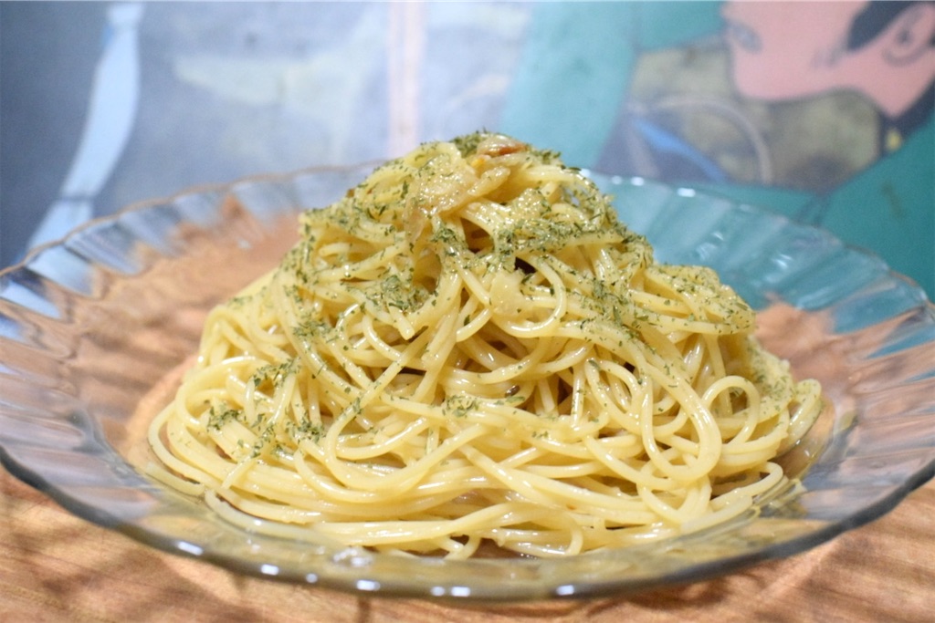 魚醤の冷製ペペロンチーノ