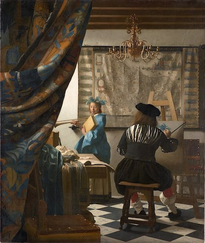 フェルメール《絵画芸術》