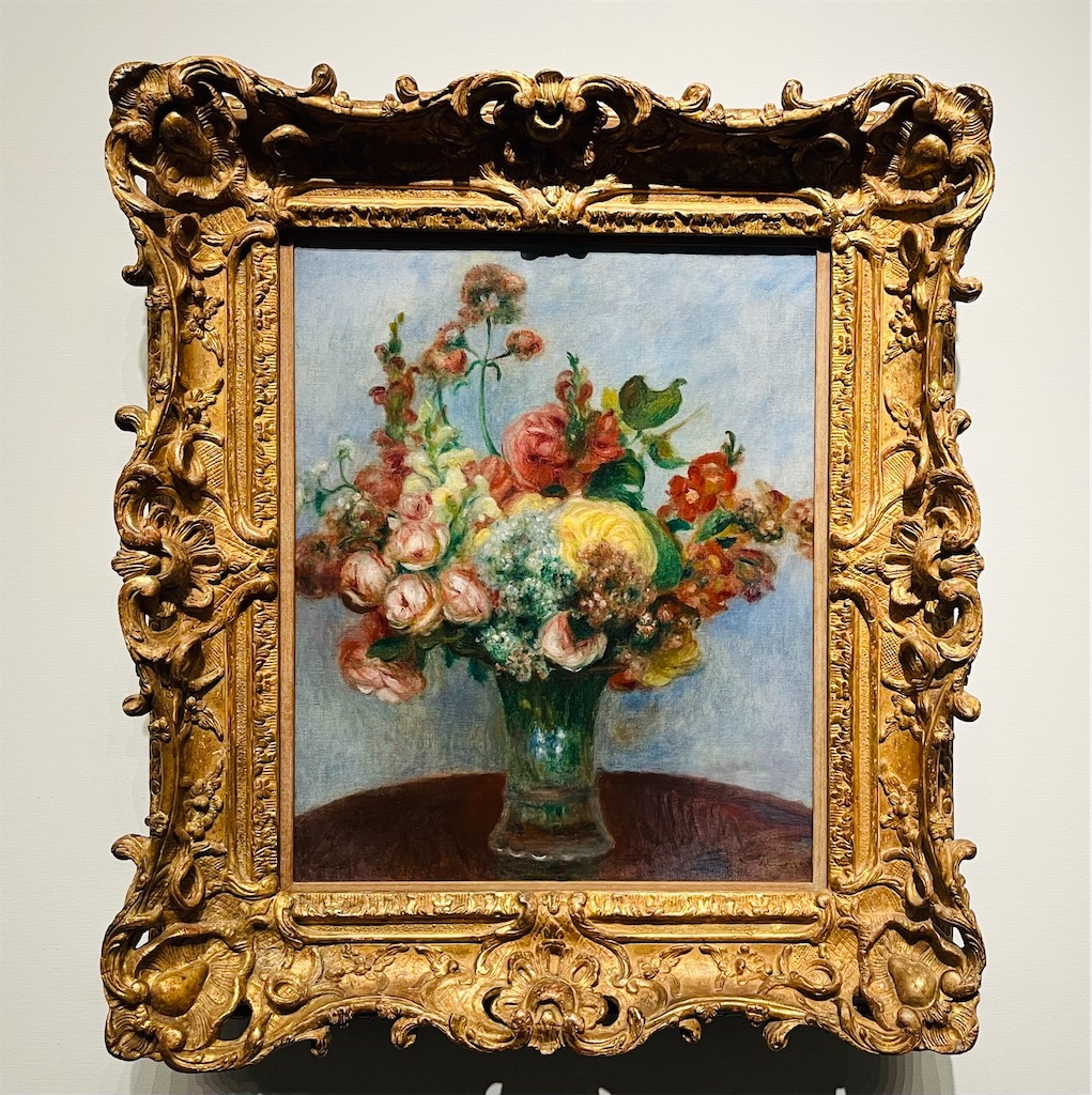 ルノワール《花瓶の花》1898年,オランジュリー美術館