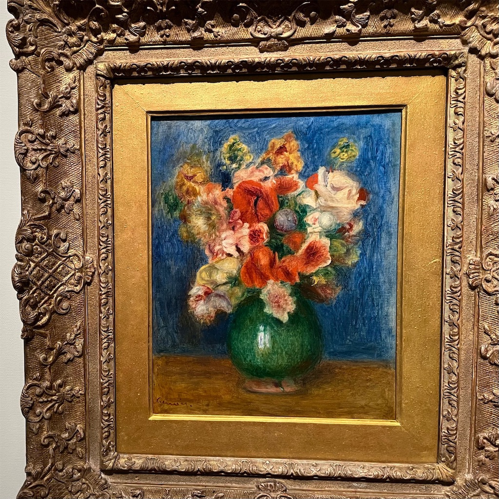 ルノワール《花》1901年頃,オランジュリー美術館