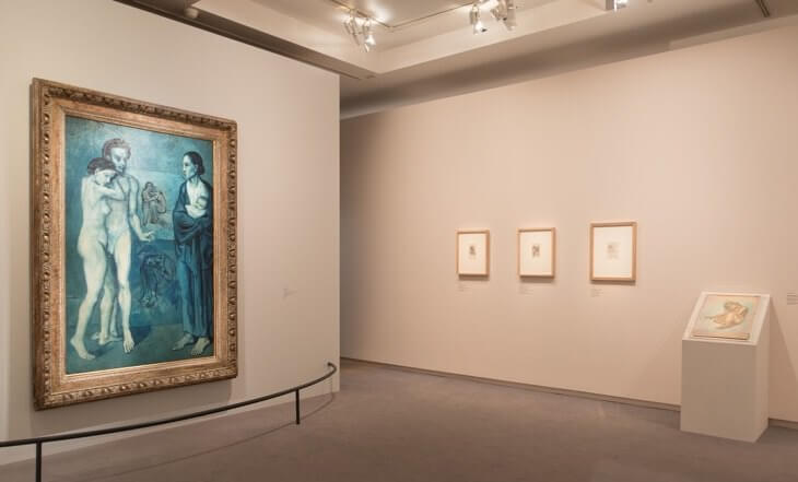 パブロ・ピカソ《人生》〜過去は影、今は決意、傷の上に立つ存在