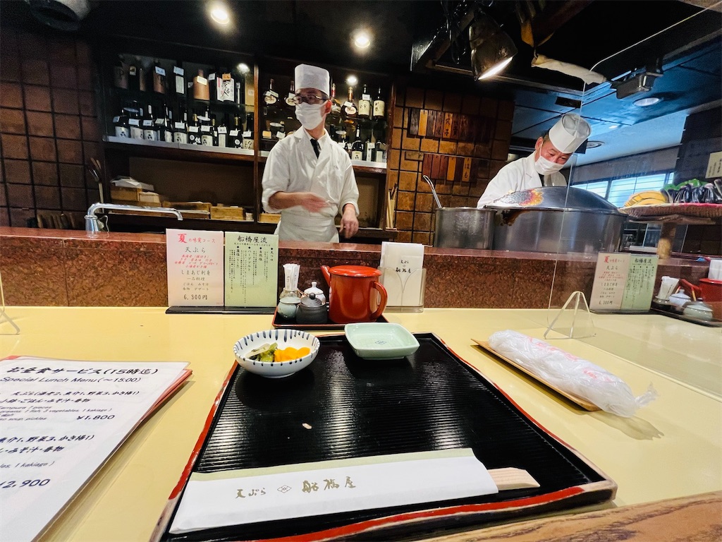 天ぷら船橋屋:　創業明治19年 新宿
