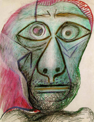 《自画像》1972年、個人蔵