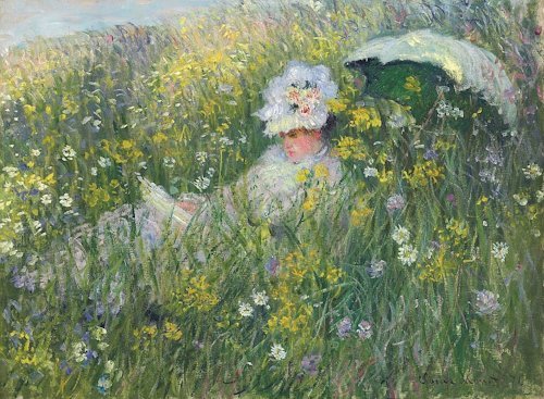 牧草地で、アルジャントゥイユ （Dans la prairie - Argenteuil）