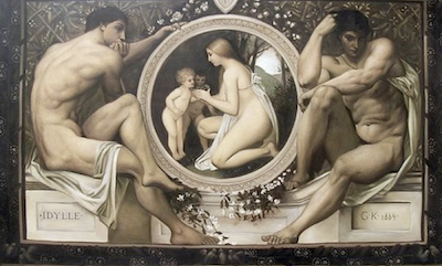 《寓意と象徴の挿絵》1884年,ウィーン・ミュージアム