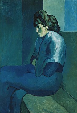 《憂鬱な女》1902–03年、デトロイト美術館