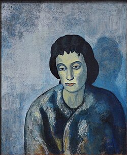 《前髪の女》1902年、ボルチモア美術館
