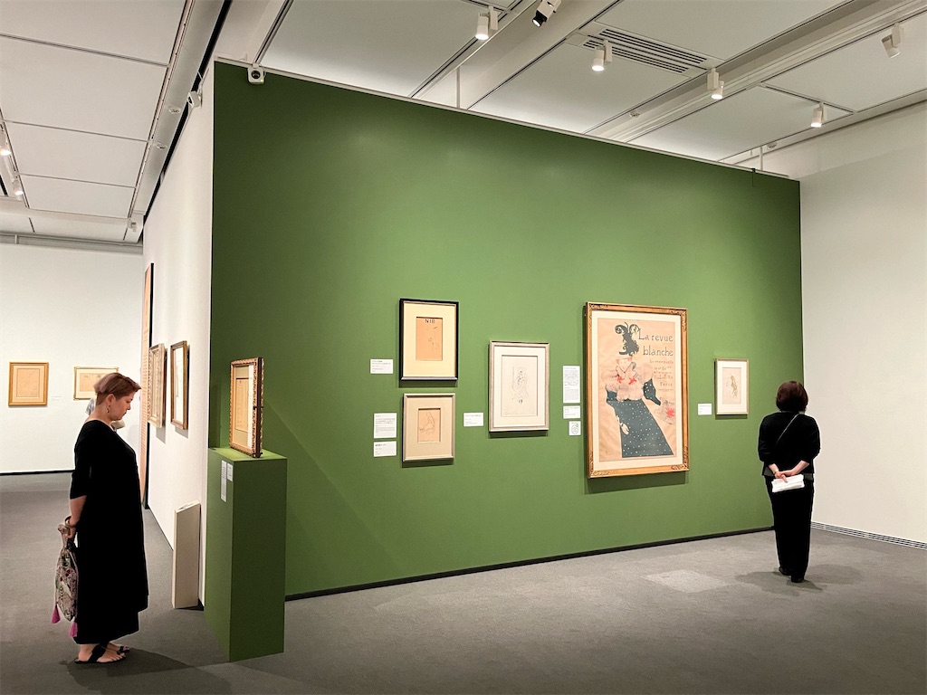 SOMPO美術館、ロートレック展〜重力のない絵、ロートレックが描いた静かな喧騒