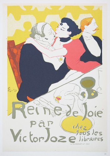 ロートレックとポスター芸術の革命、モンマルトルの夜を刻む線、浮世絵