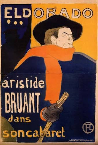 エルドラド、アリスティド・ブリュアン、彼のキャバレにて