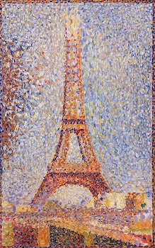 《エッフェル塔》1889年、サンフランシスコ美術館