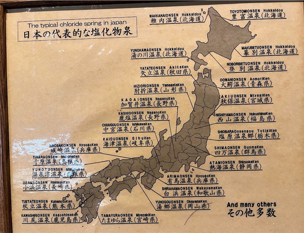 おすすめ塩化物泉の名湯