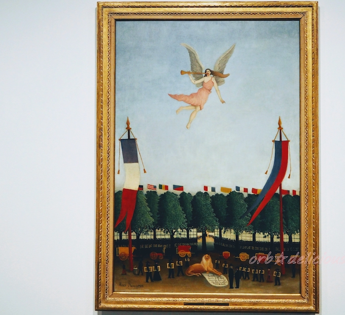 アンリ・ルソー《第22回アンデパンダン展に参加するよう芸術家達を導く自由の女神》