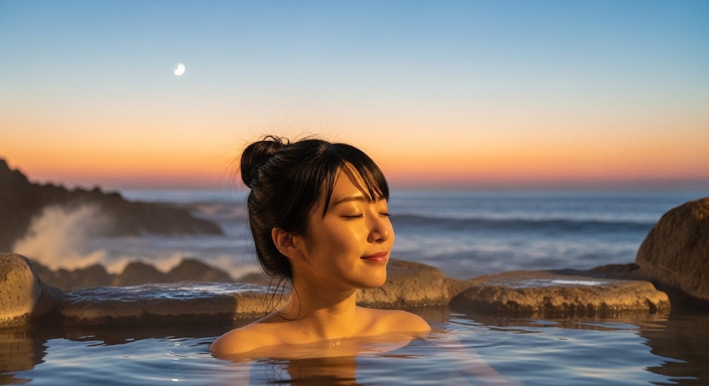 塩化物泉とは？─太古の海があなたを抱きしめる