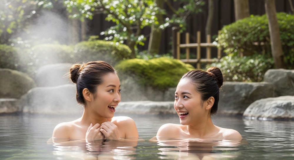 朝の世界をやり直せる「再生の湯」