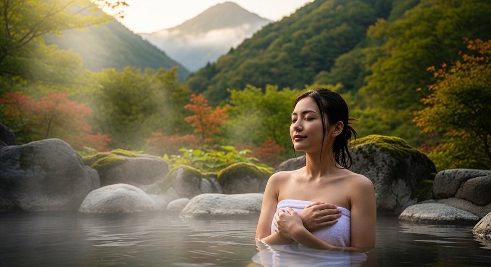 硫酸塩泉とは?「傷の湯」と呼ばれる効能と美肌効果、朝に入れば一日が整う