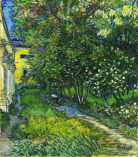 ゴッホ《サン＝レミの精神病院の庭》〜再生庭園、心が芽吹く音がする