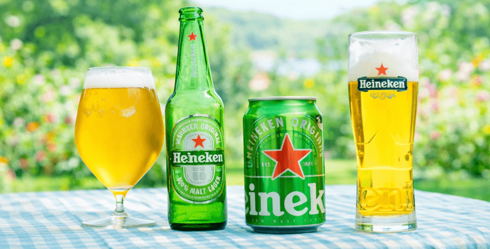 ハイネケンビール〜緑のボトルに、世界の夜が封じられている、その一杯はオランダの光を飲む
