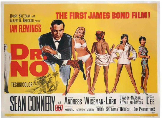 007/ドクター・ノオ』〜スパイ映画の顔をしたボーイ・ミーツ・ガール